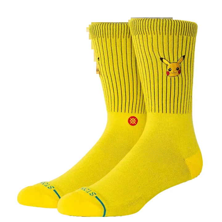 Stance x Pokémon 'Pikachu' Crew Socks - Yellow