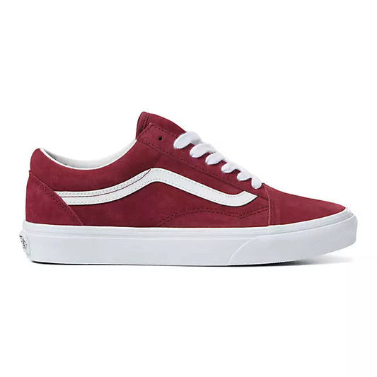 Vans 'Old Skool' Shoes - Rumba Red/True White