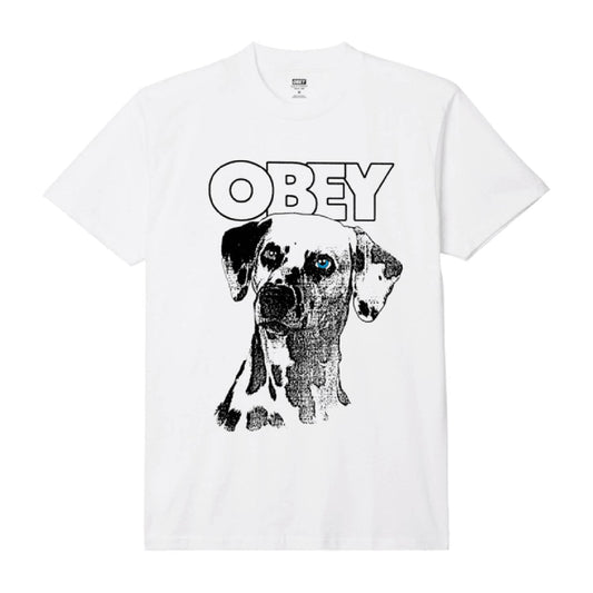 Obey 'Dalmation' Tee - White