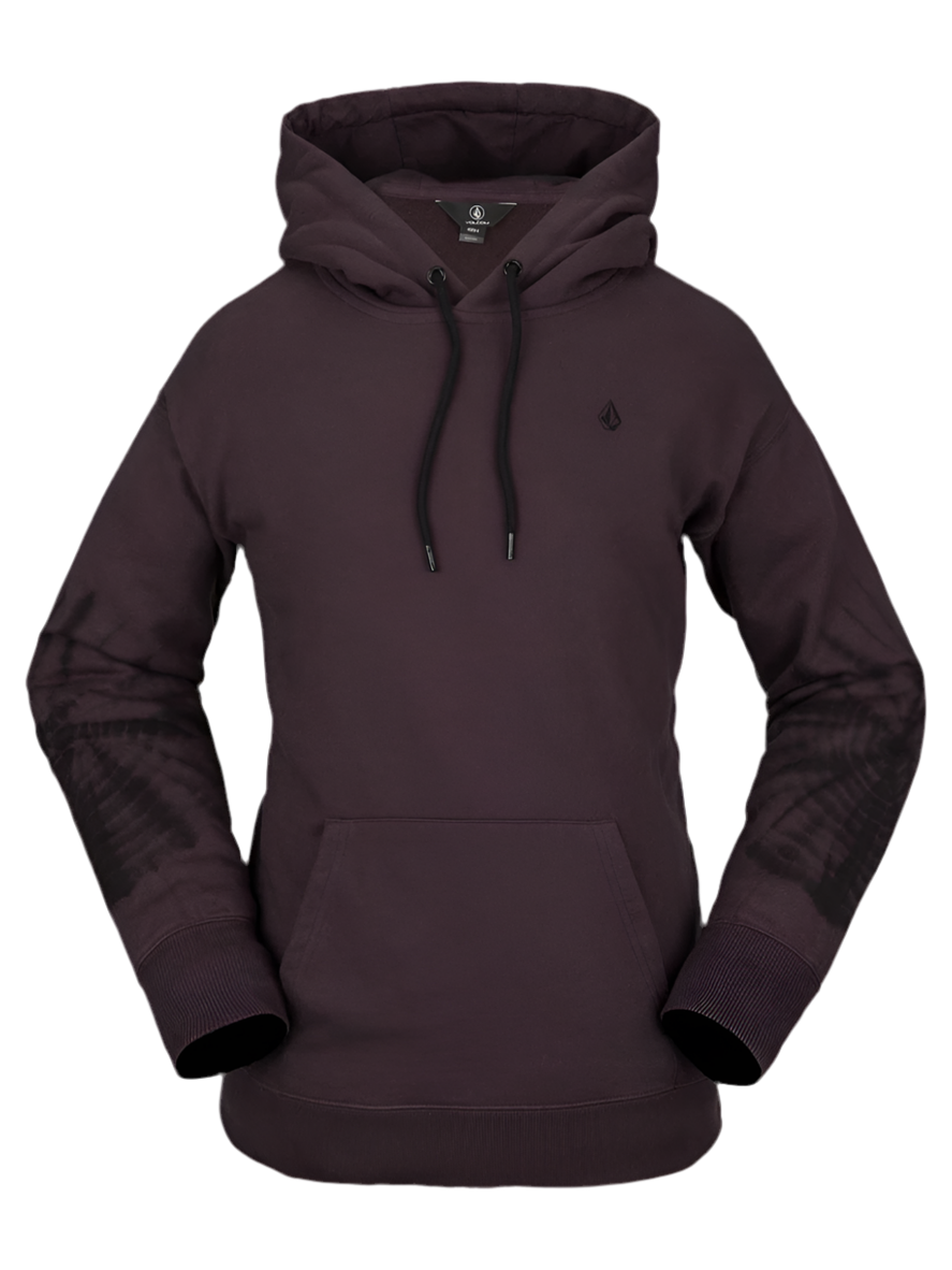 Volcom 'Costus' Hoodie - Black Plum (Women’s)