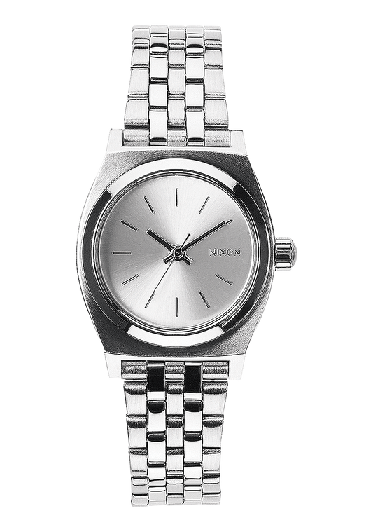 Nixon 'Small Time Teller' Watch - All Silver