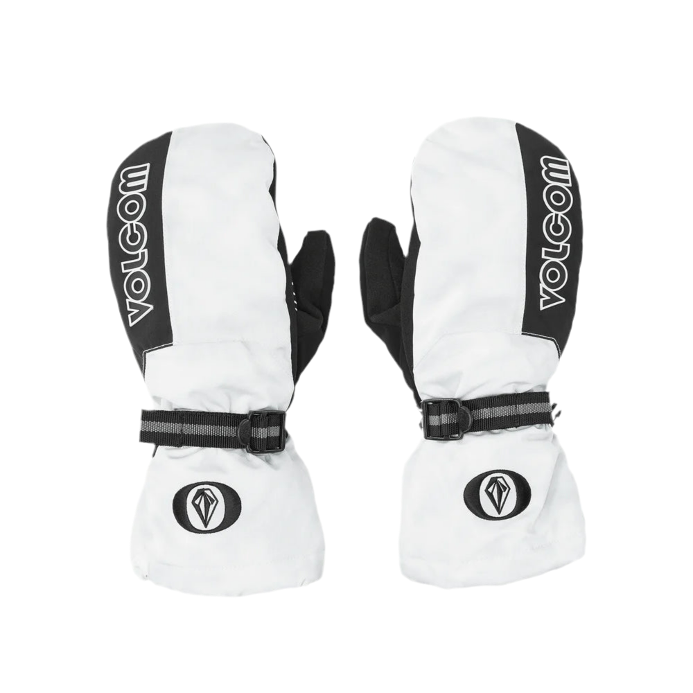 Volcom 'Millicent' Snow Mittens - White (Women's)