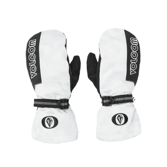 Volcom 'Millicent' Snow Mittens - White (Women's)