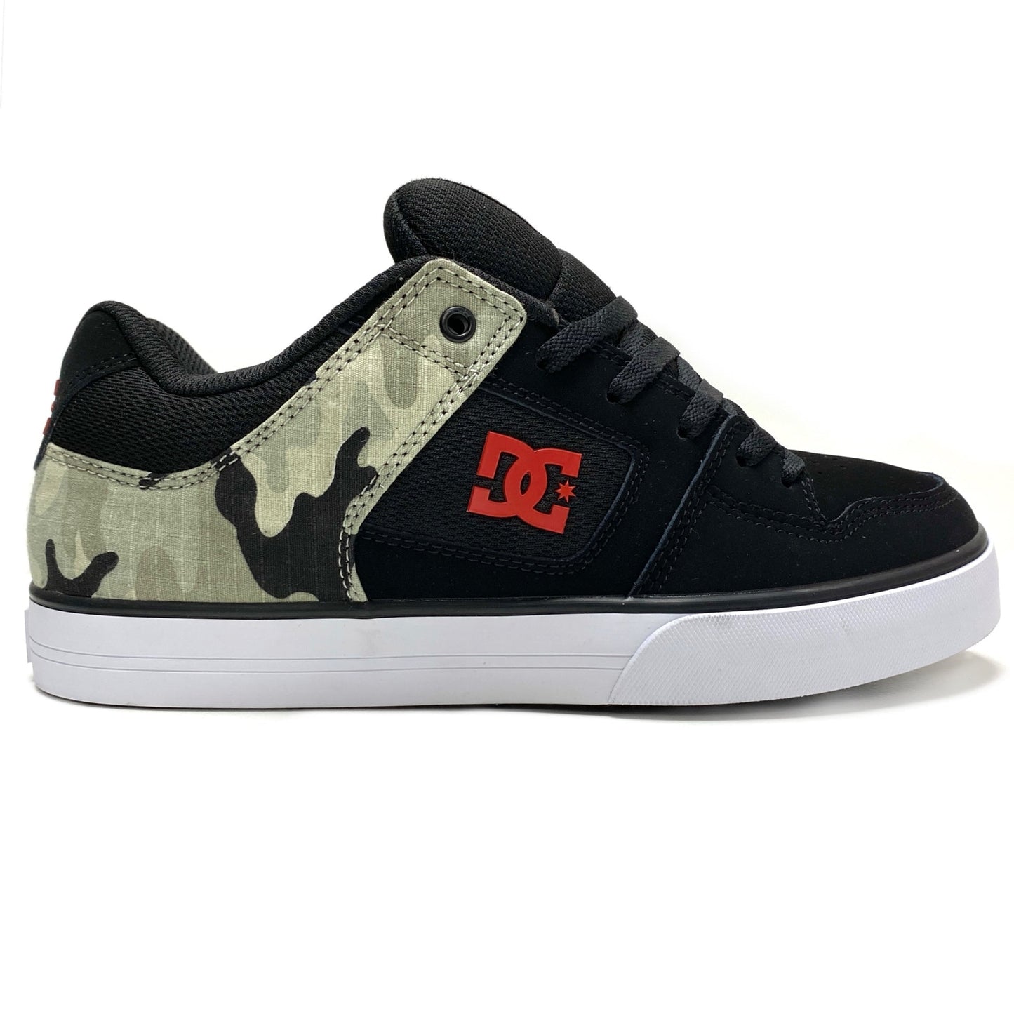 DC Shoes 'Pure' Shoes - Black Camouflage