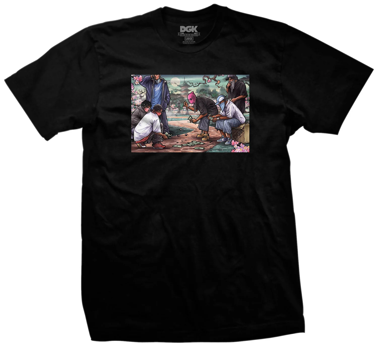 DGK 'Rollers' Tee - Black