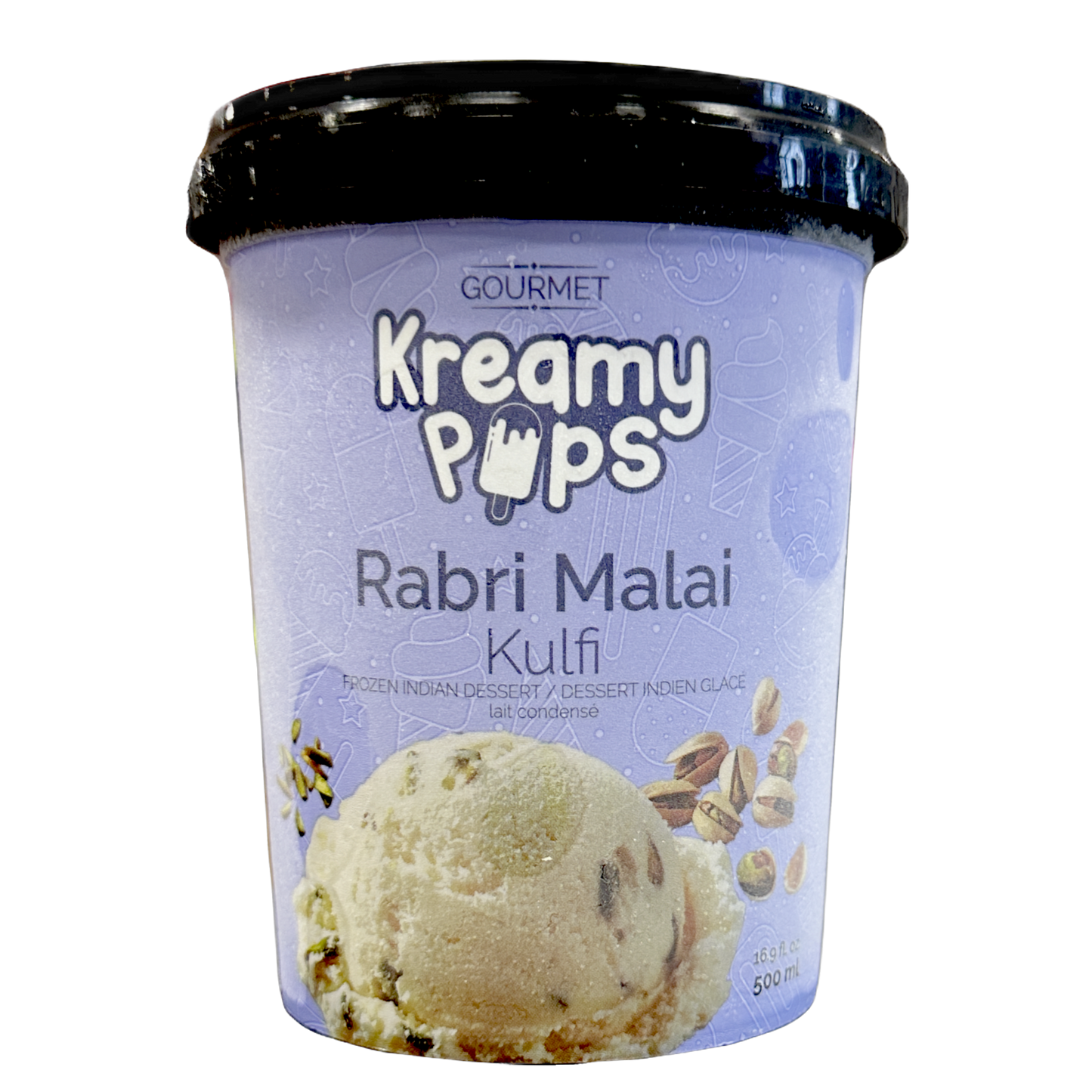 Kreamy Pops Rabri Malai Kulfi Tub 500ml