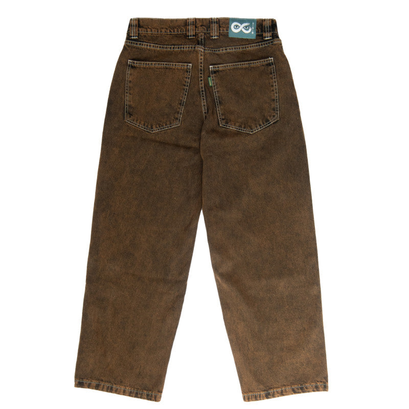 Magenta 'OG' Baggy Jeans - Bronze
