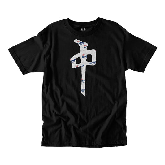 Red Dragon 'Chung Vapour Wrap' Tee - Black