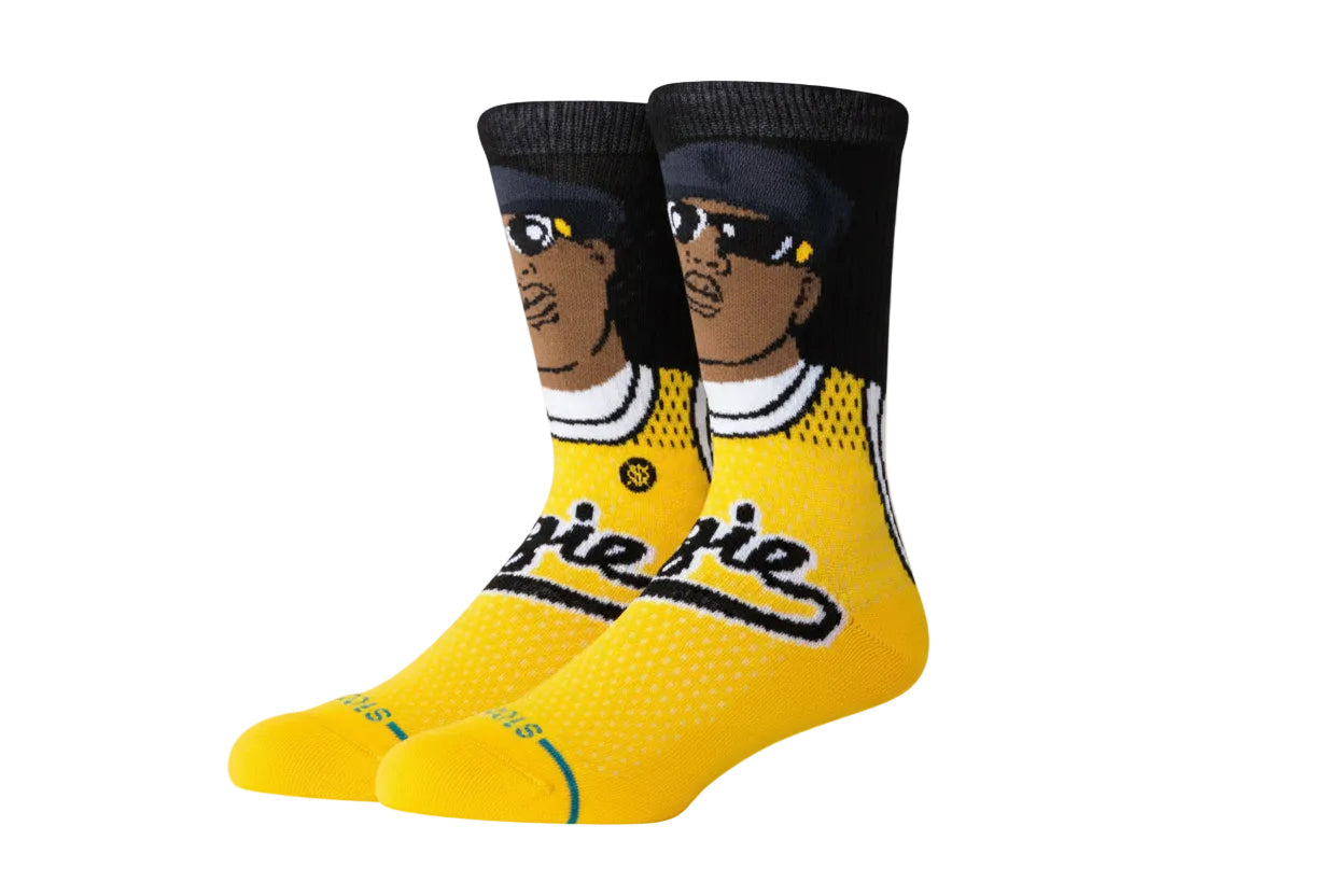 Stance x The Notorious B.I.G. 'Juicy' Poly Snow Crew Socks - Yellow