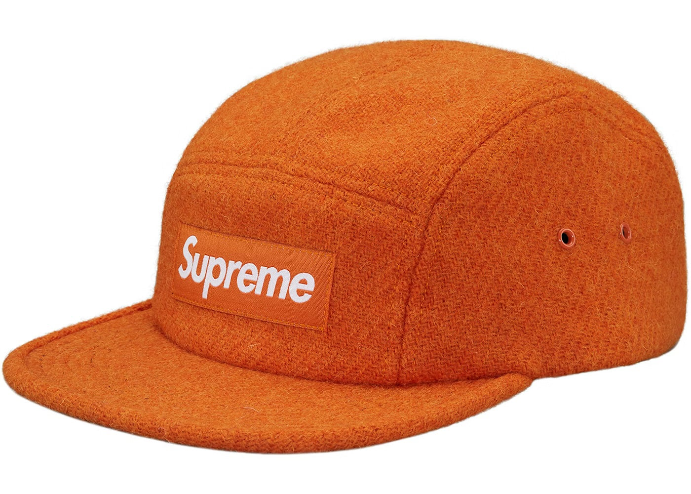 Supreme 'Featherweight' Wool Camp Cap - Orange