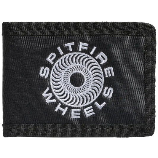 Spitfire '87 Swirl' Bi-Fold Wallet - Black