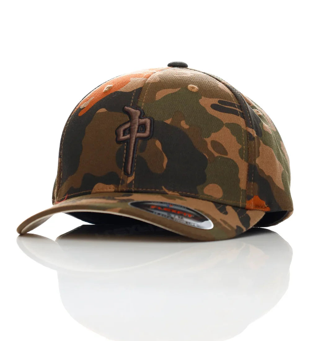 Red Dragon 'OG Puffy' Flexfit Cap - Storm Camo