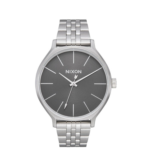 Nixon 'Clique' Watch - All Silver / Grey