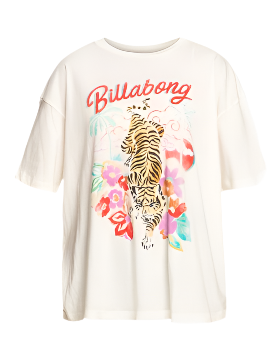 Billabong 'Easy Tiger' Tee - Salt Crystal