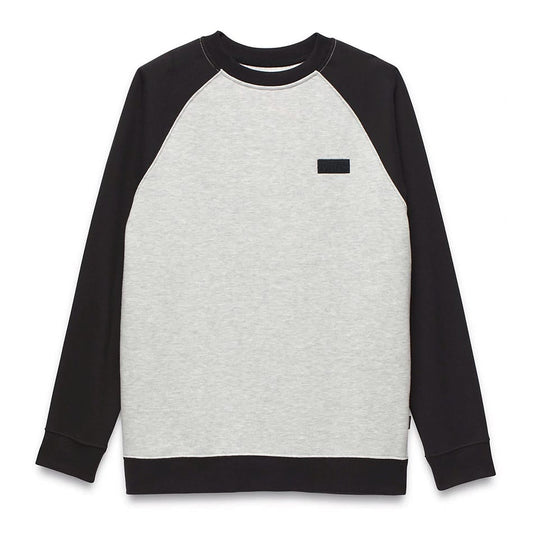 Vans 'Core Basic' Raglan Crew Sweatshirt - Grey/Black