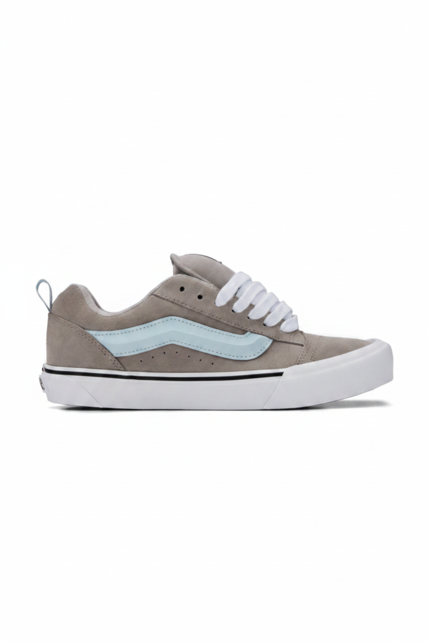 Vans 'Knu Skool' Shoes - POP Sidestripe Grey/Blue