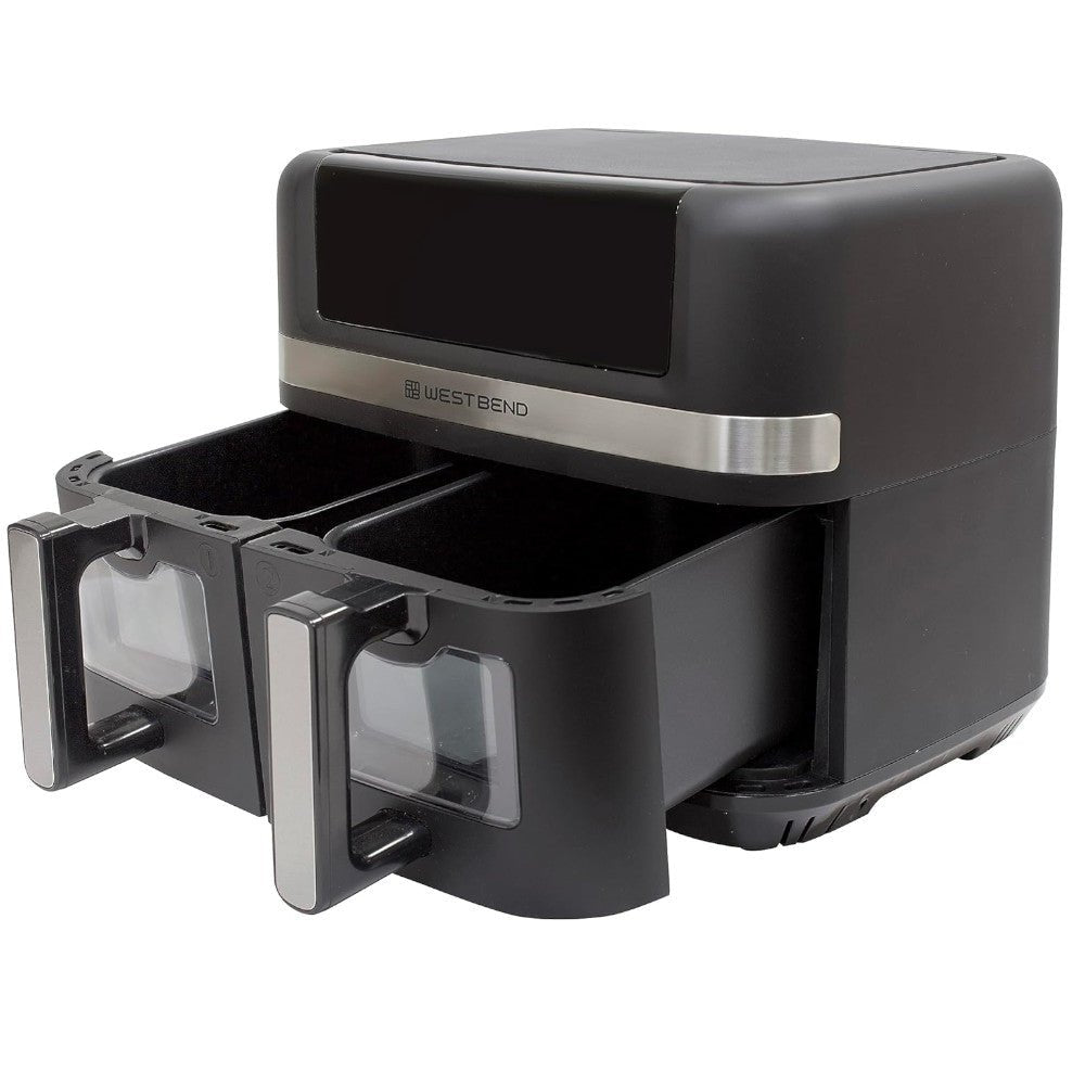 WEST BEND AFWB10BK13 Dual Basket 10QT Digital Air Fryer - Kastor