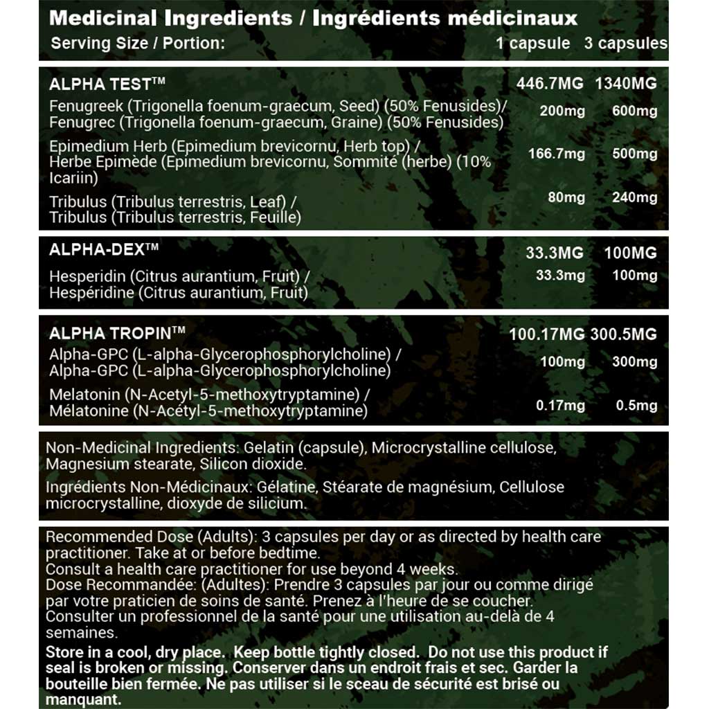 Advanced Genetics ALPHA, 90 Caps