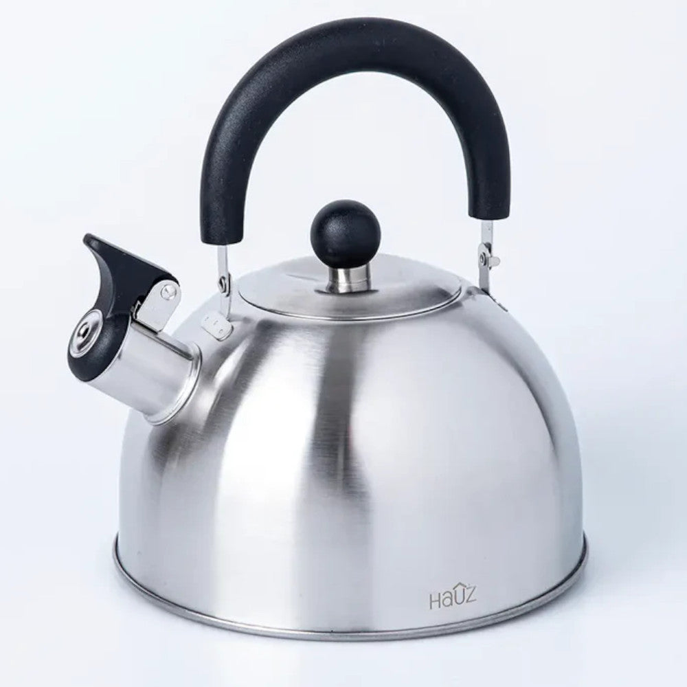 HAUZ AKL1695 Whistling Stovetop Stainless Steel Kettle 2L