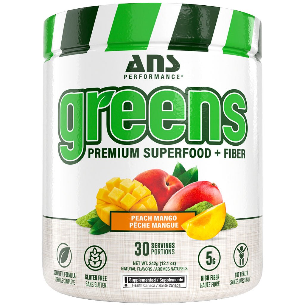 ANS Performance GREENS PREMIUM SUPERFOOD + FIBER, 30 Servings