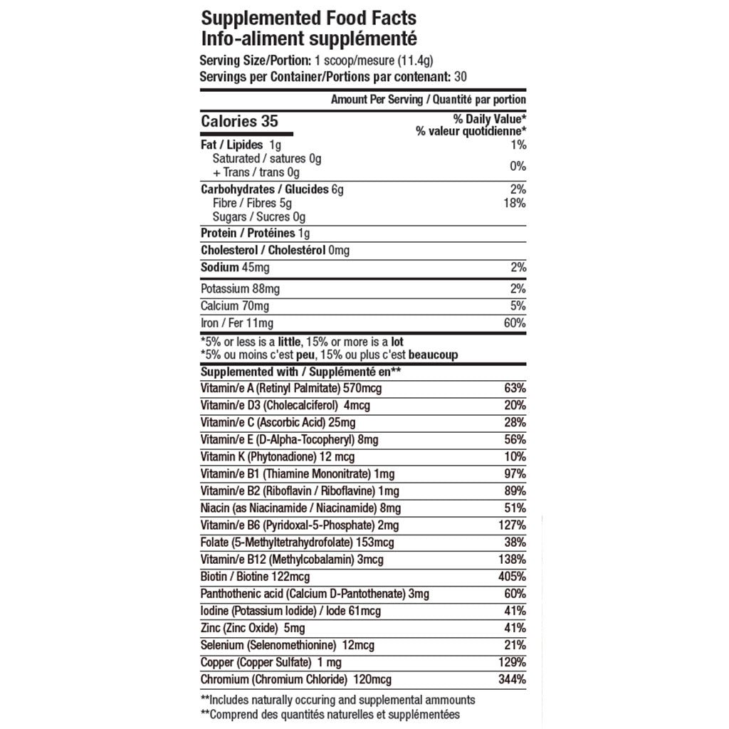 ANS Performance GREENS PREMIUM SUPERFOOD + FIBER, 30 Servings