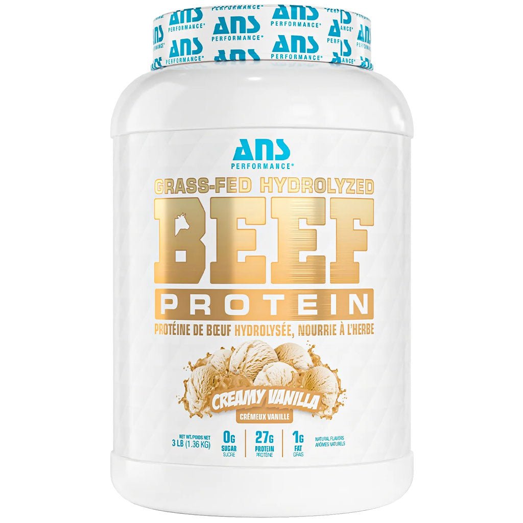 ANS Performance GRASS-FED HYDROLYZED BEEF PROTEIN, 3lb