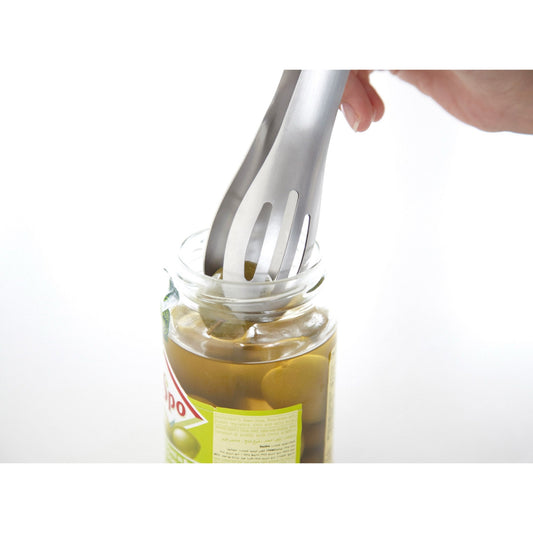 Eatoco Hasam Tongs – Pinces de service multifonctions en acier inoxydable (200 mm)
