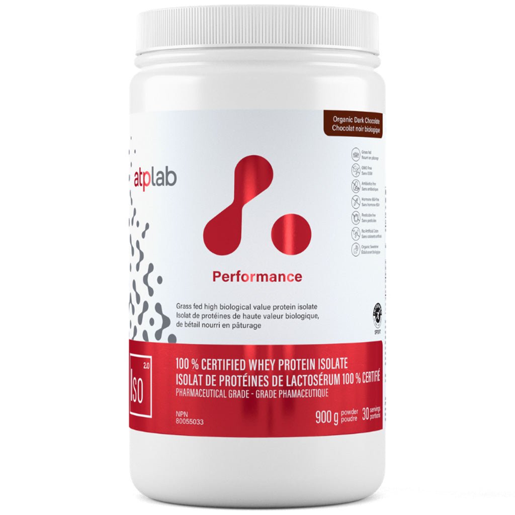 ATP Lab 100% CERTIFIED WHEY PROTEIN ISOLATE, 900g