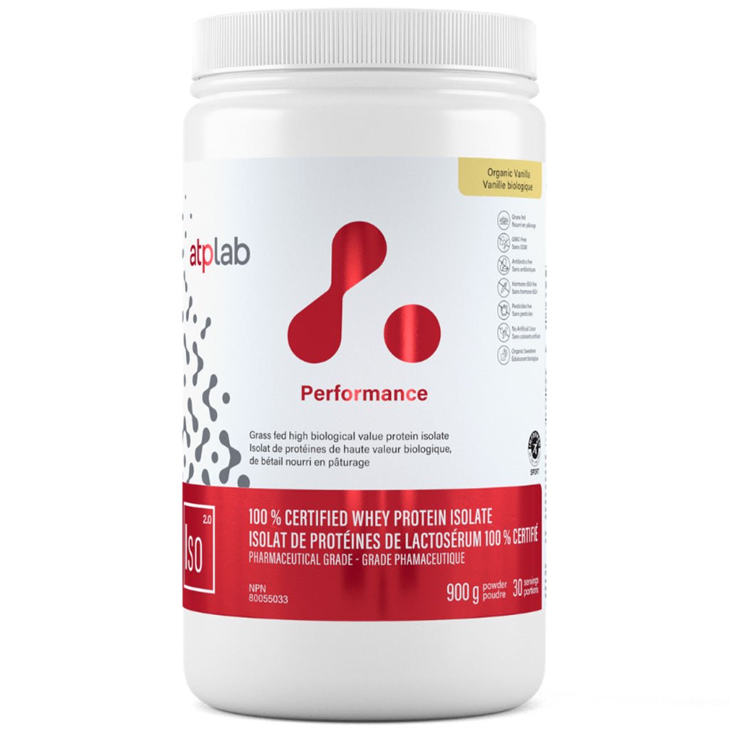 ATP Lab 100% CERTIFIED WHEY PROTEIN ISOLATE, 900g