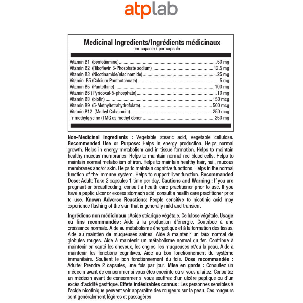ATP Lab METHYL SYNER-B, 60 VCaps