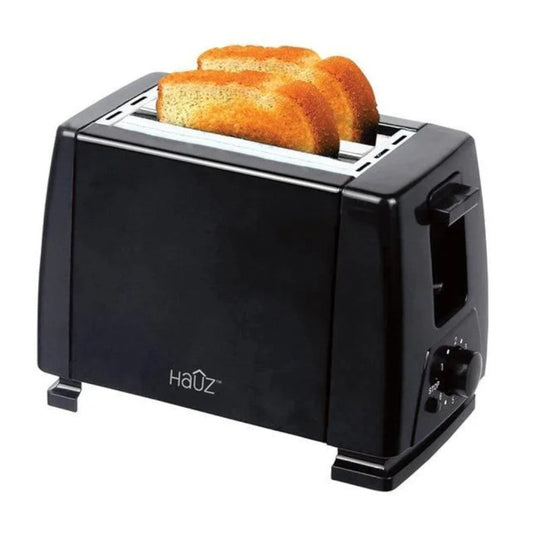 HAUZ ATS936 2 Slice Toaster Black