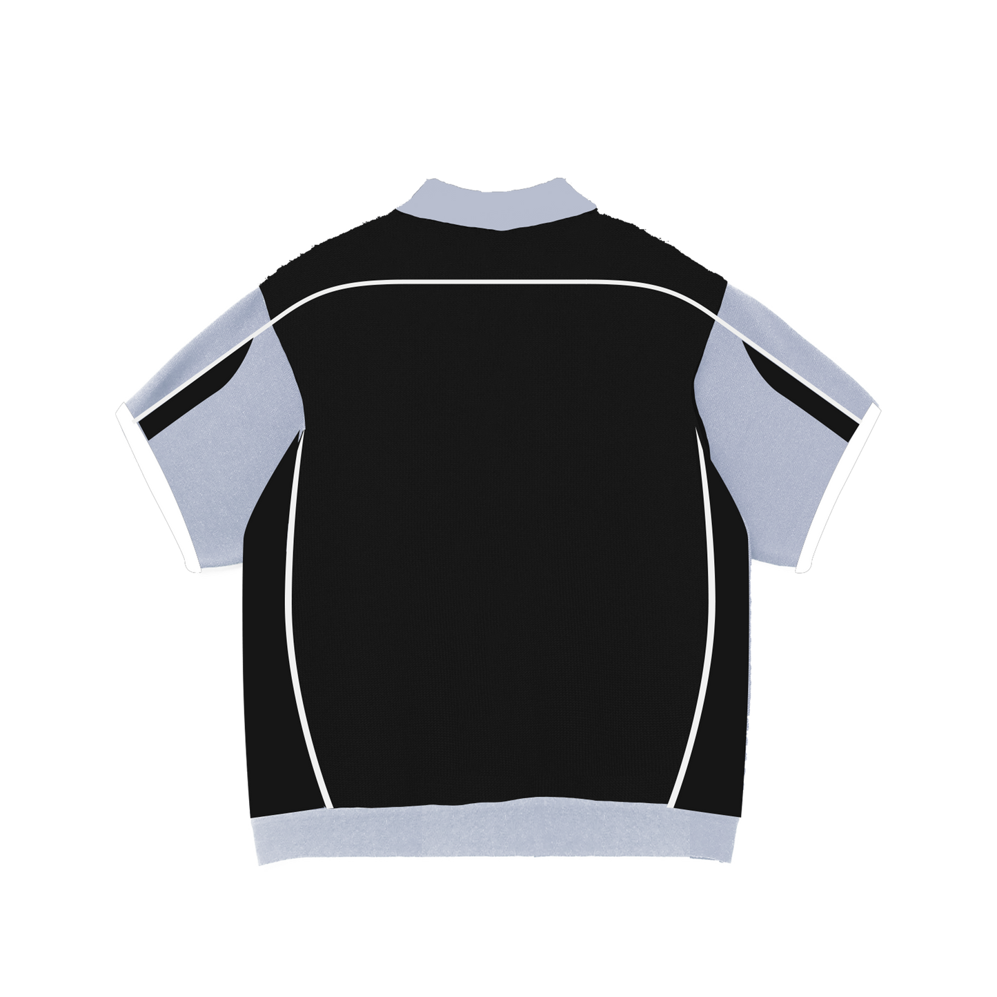 Jacker 'Ace' Knit Polo - Black