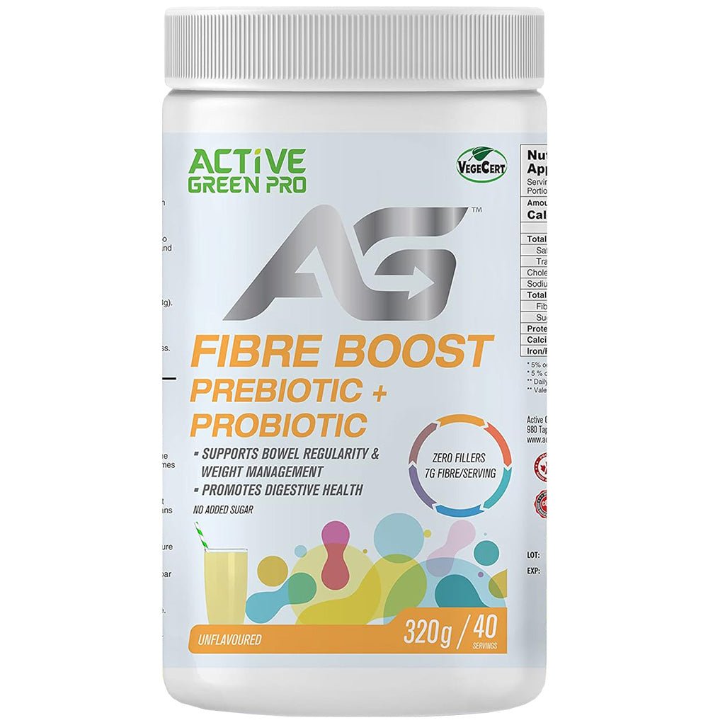 Active Green Pro FIBRE BOOST PREBIOTIC + PROBIOTIC, 40 Servings