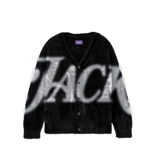 Jacker 'Mohair ADS' Cardigan - Black