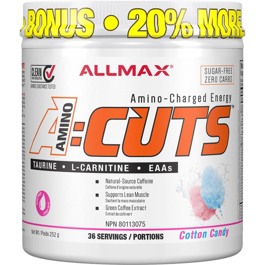 Allmax AMINO CUTS, *Bonus Size 36 Servings