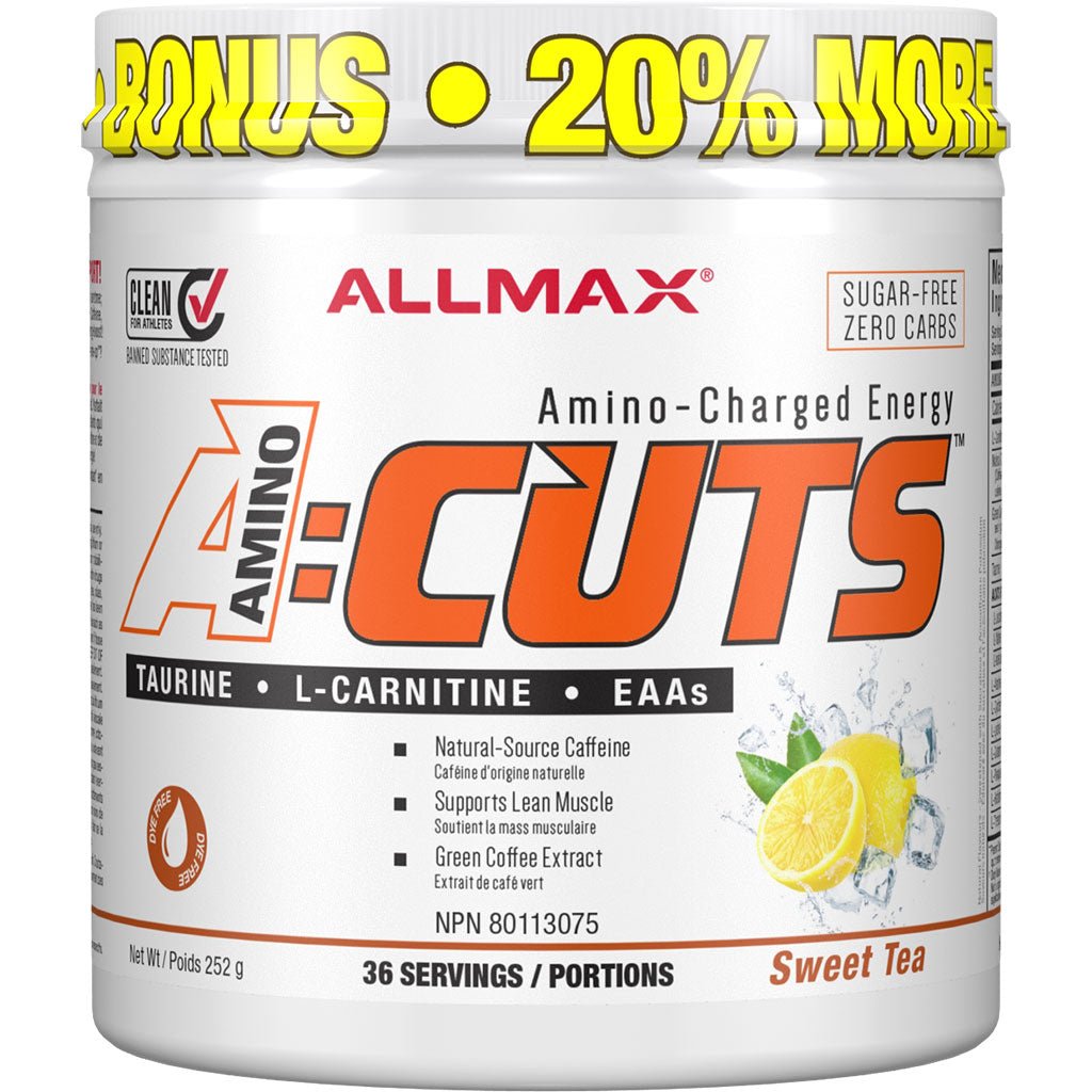 Allmax AMINO CUTS, *Bonus Size 36 Servings
