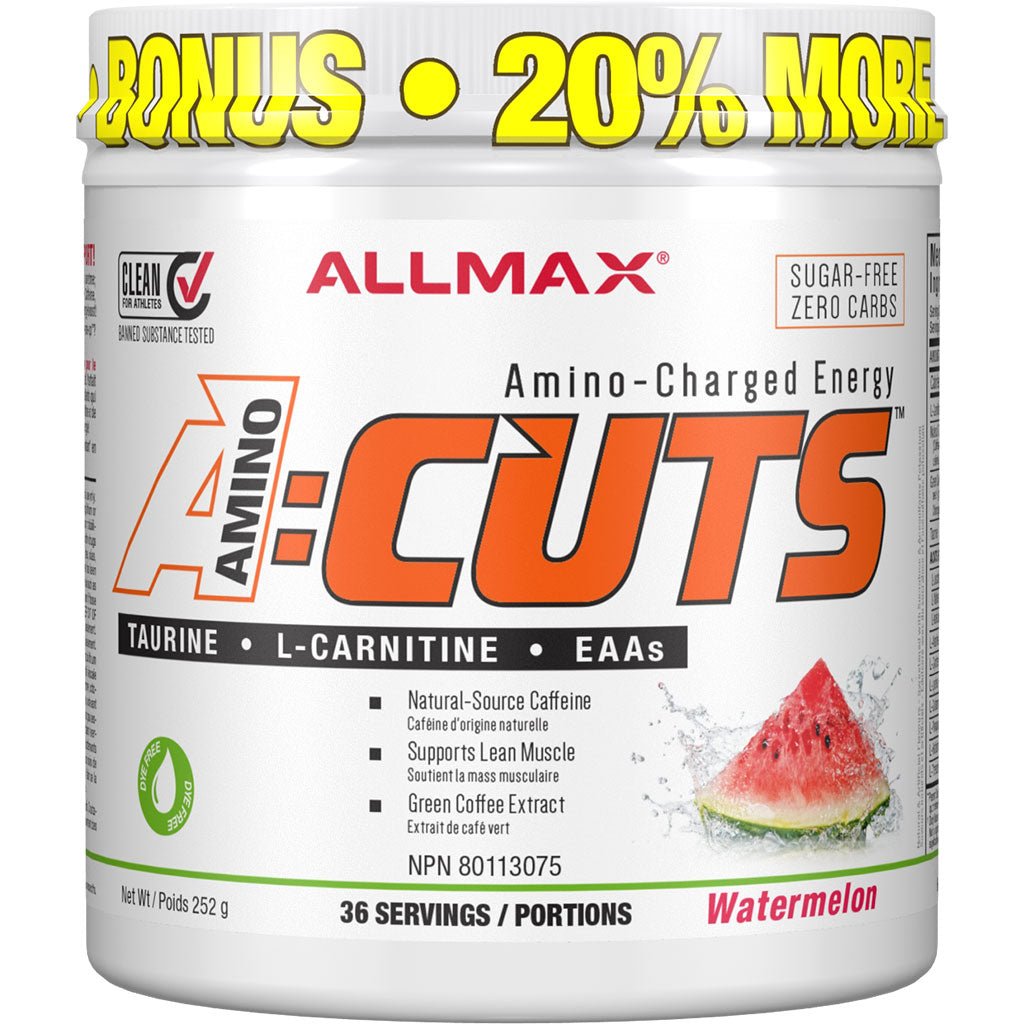 Allmax AMINO CUTS, *Bonus Size 36 Servings