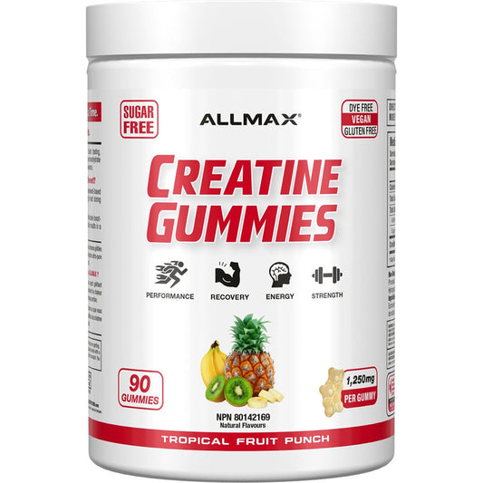 Allmax CREATINE GUMMIES, 90 Gummies