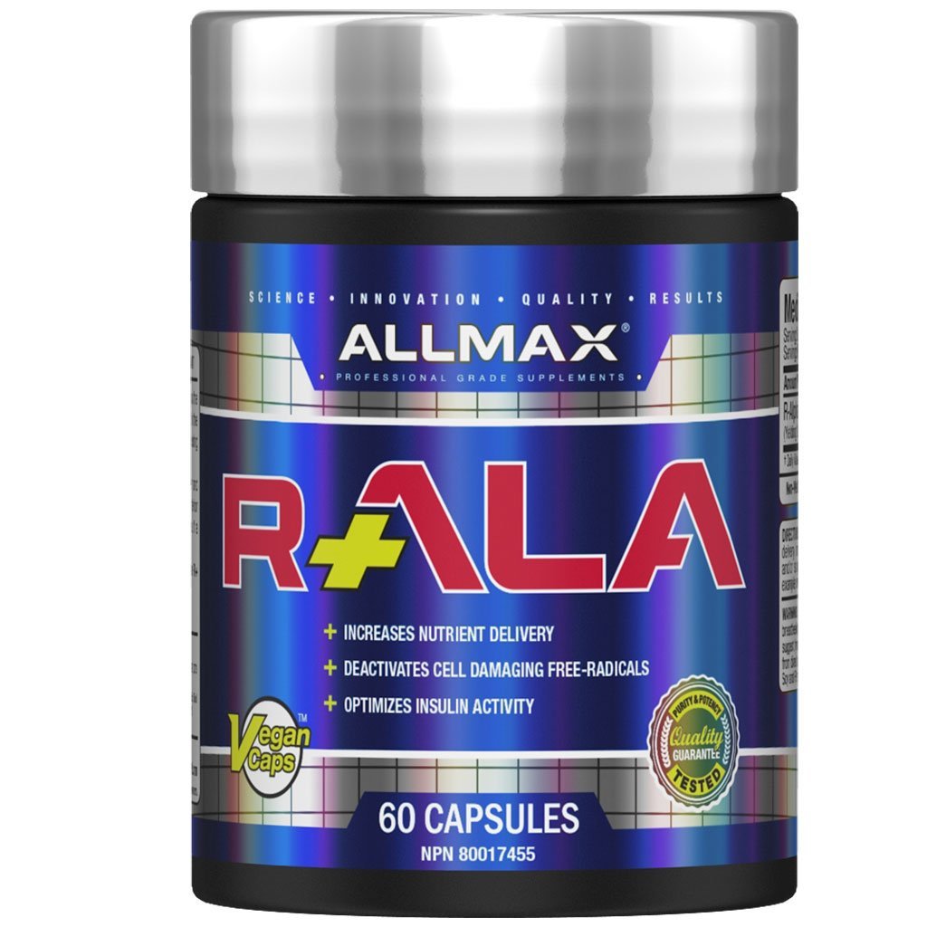 Allmax R-ALA, (Alpha Lipoic Acid), 60 Caps