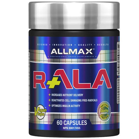 Allmax R-ALA, (Alpha Lipoic Acid), 60 Caps