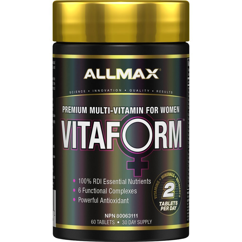Allmax VITAFORM FOR WOMEN (Women's Multi-Vitamin), 30 Day Supply