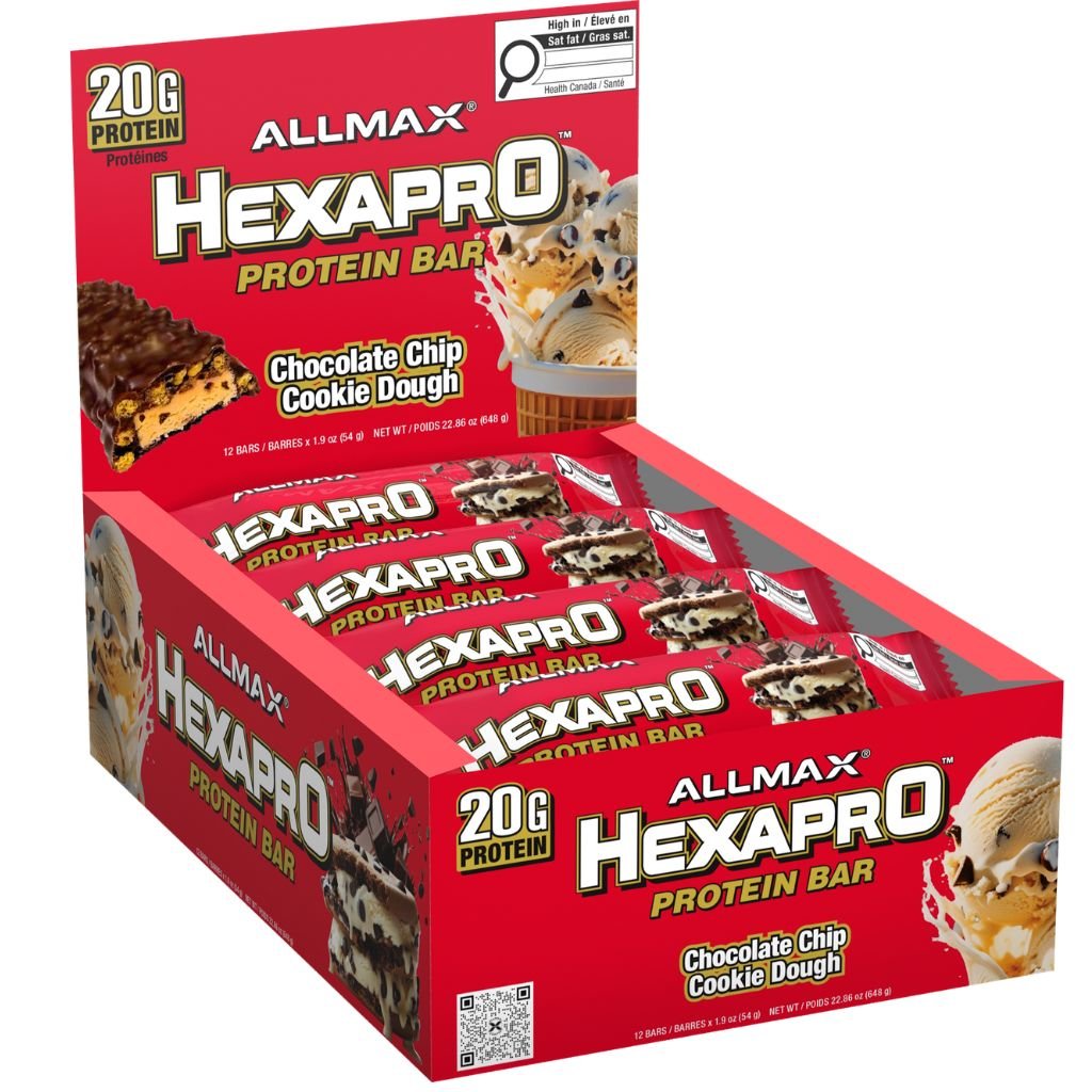 Allmax HEXAPRO PROTEIN BAR, 12 Bars/Box