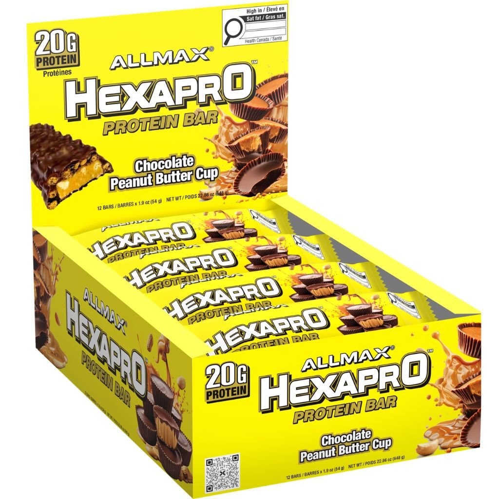 Allmax HEXAPRO PROTEIN BAR, 12 Bars/Box
