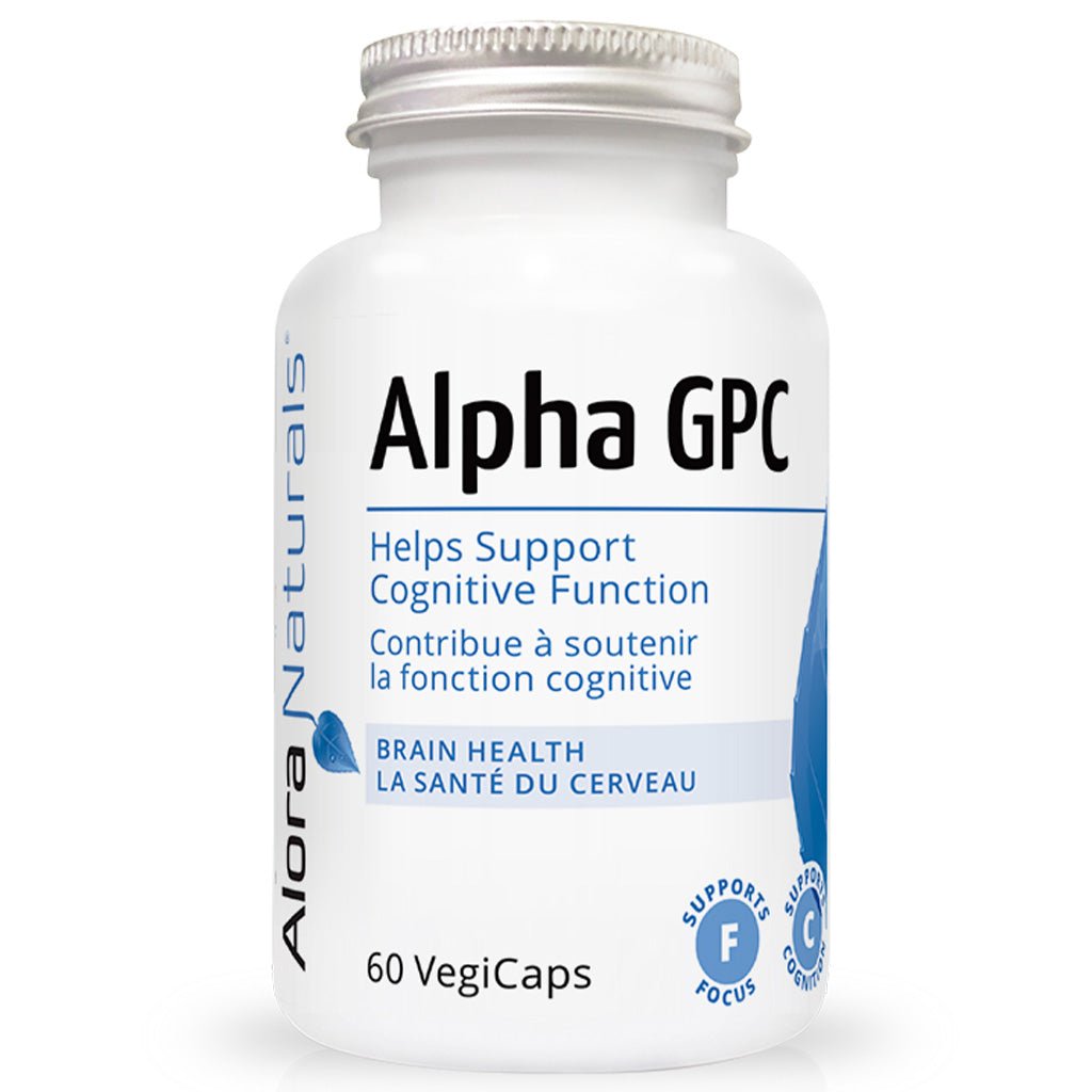 Alora Naturals ALPHA GPC (Brain Function), 60 VCaps