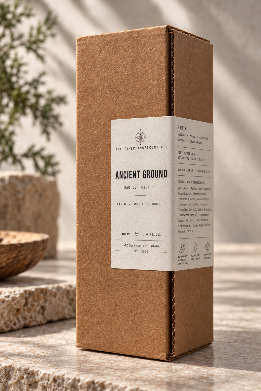 Eau de toilette Ancient Ground – Élément Terre