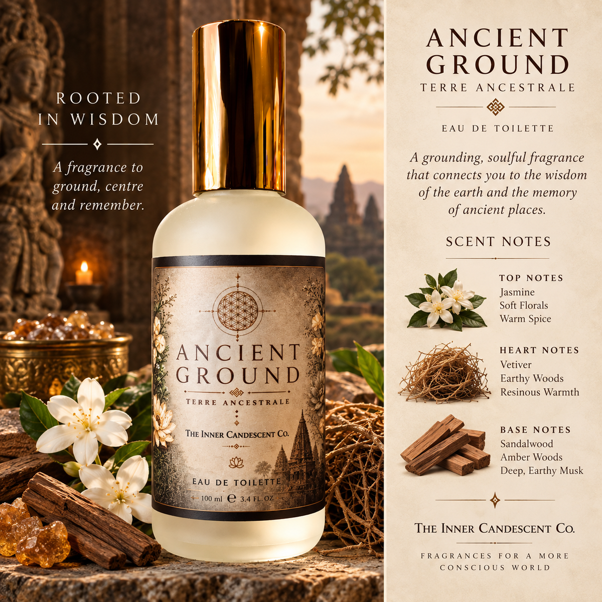 Eau de toilette Ancient Ground – Élément Terre