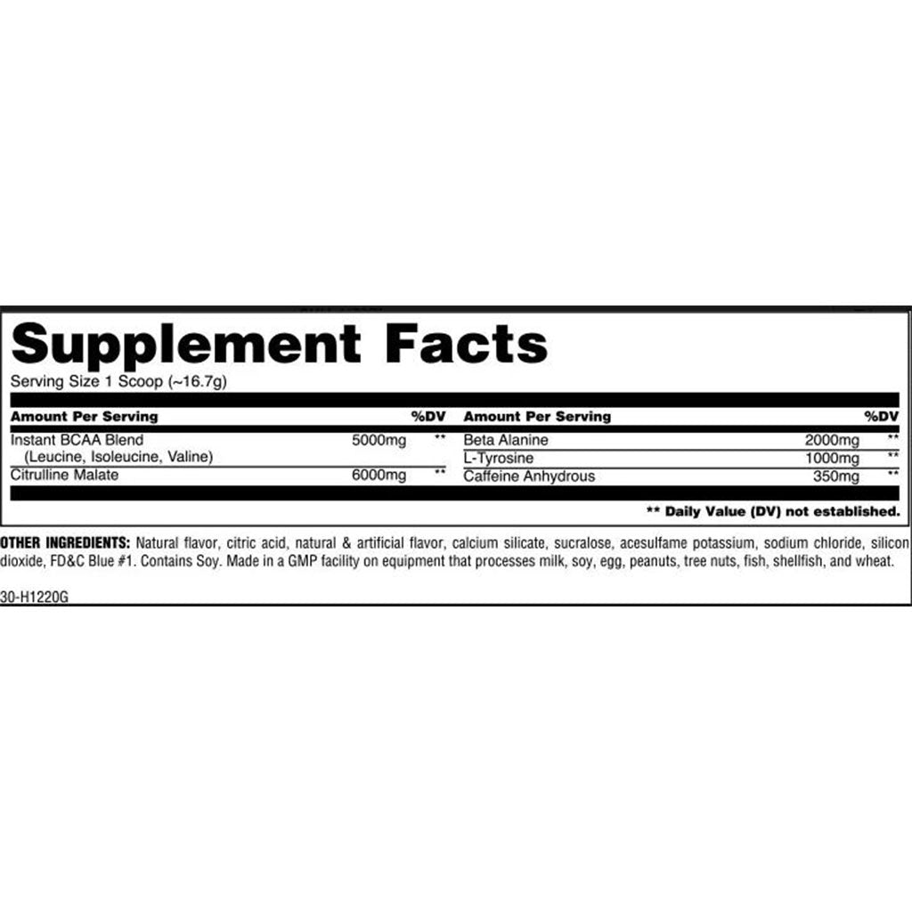 Animal FURY (Pre-Workout), 30 Servings