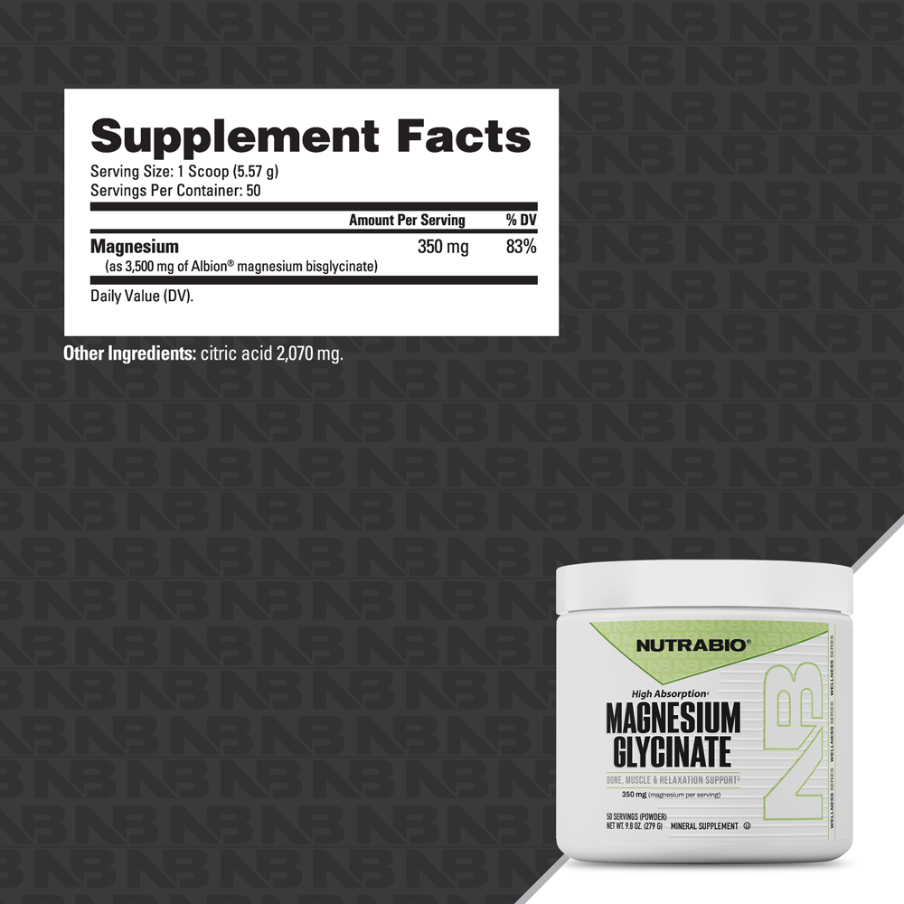 NutraBio Magnesium Glycinate