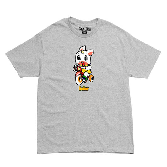 Baker x Andrew Reynolds 'Bunny' Tee - Grey