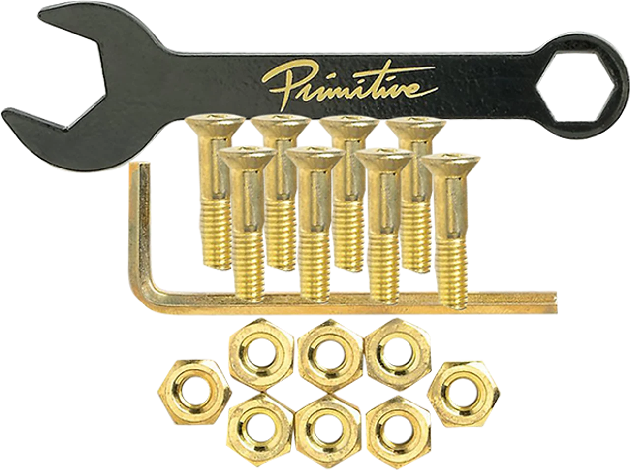 Primitive Allen Key Bolts - Gold
